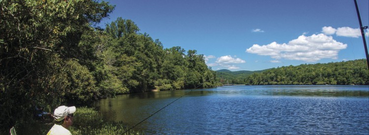 Fishermen enjoy the clean, beautiful waters of New Jersey.